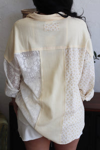 Buttercup Button Down Top