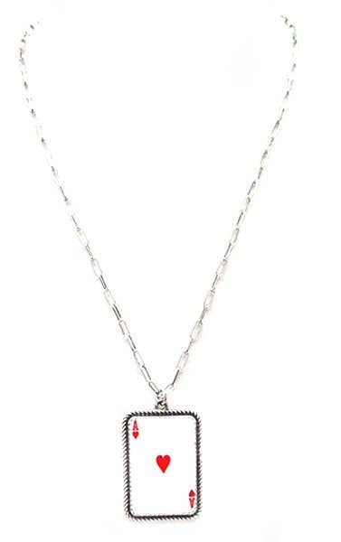 Heart Ace Necklace
