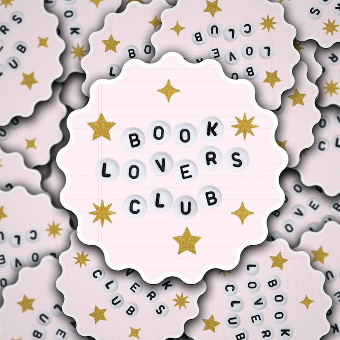 Book Lovers Club Sticker