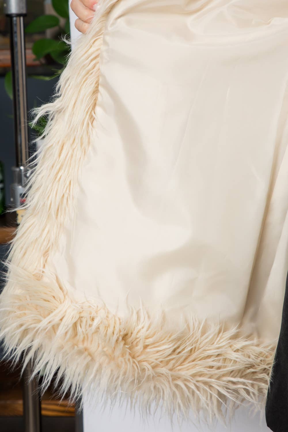 Penny Lane Shaggy Cream Jacket