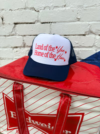 580 Trucker Hat + Yee-Haw Navy