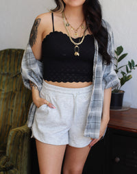 Scuba Soft Shorts in Grey