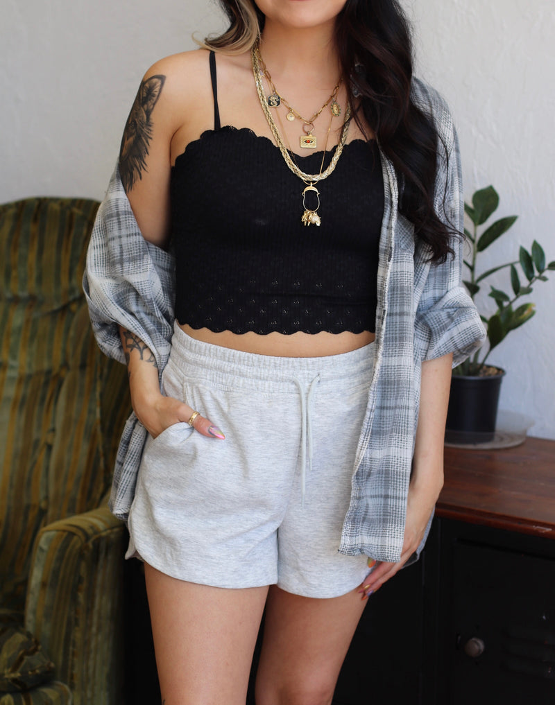 Scuba Soft Shorts in Grey