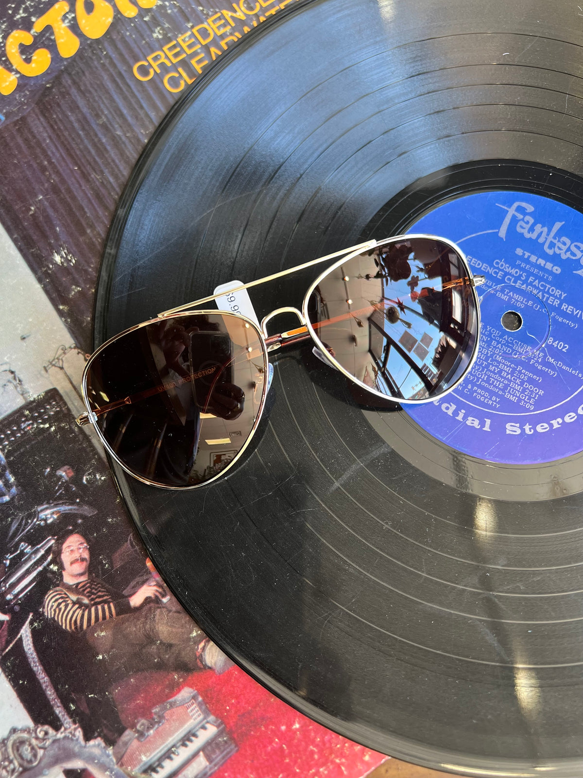 Double Bridge Aviator Sunglasses