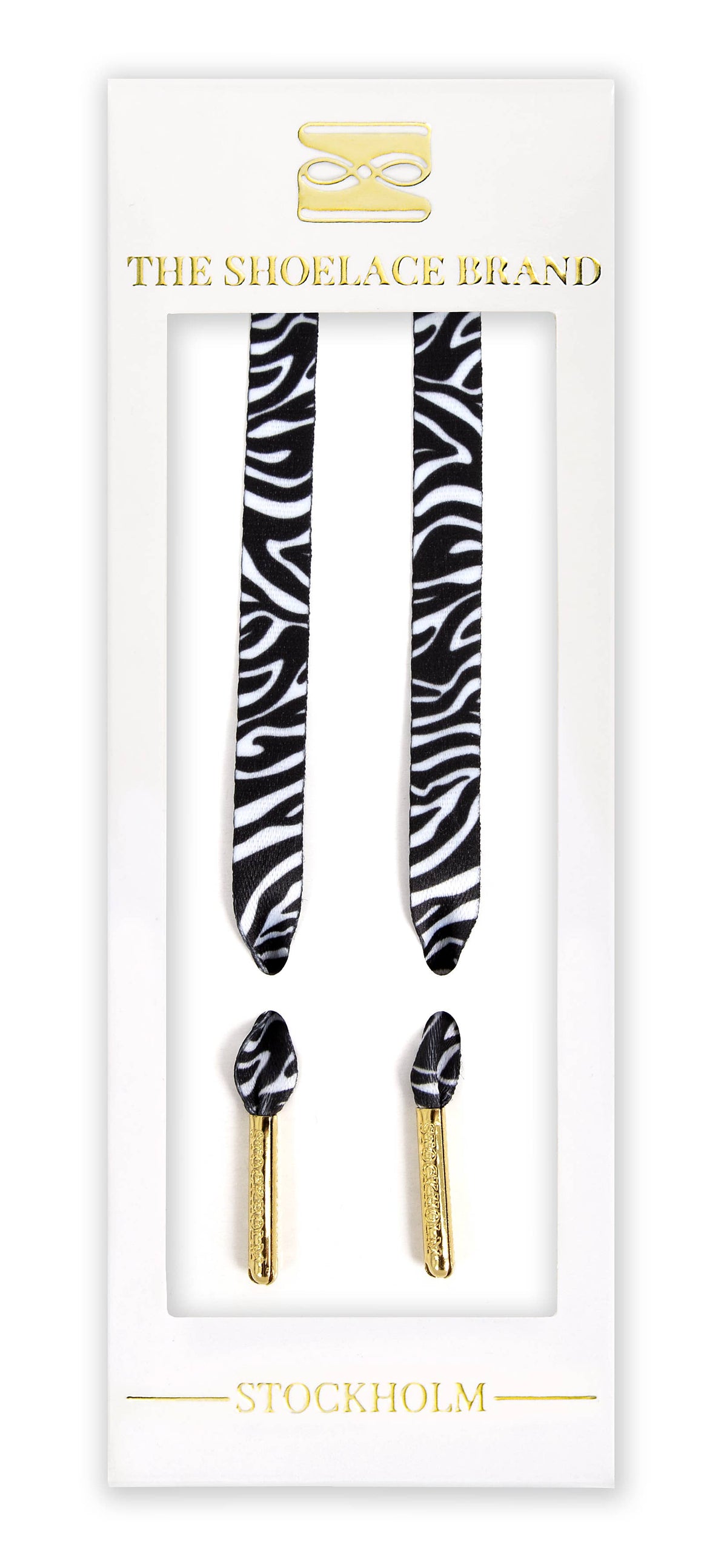 Classic Zebra Shoelaces 39.4in