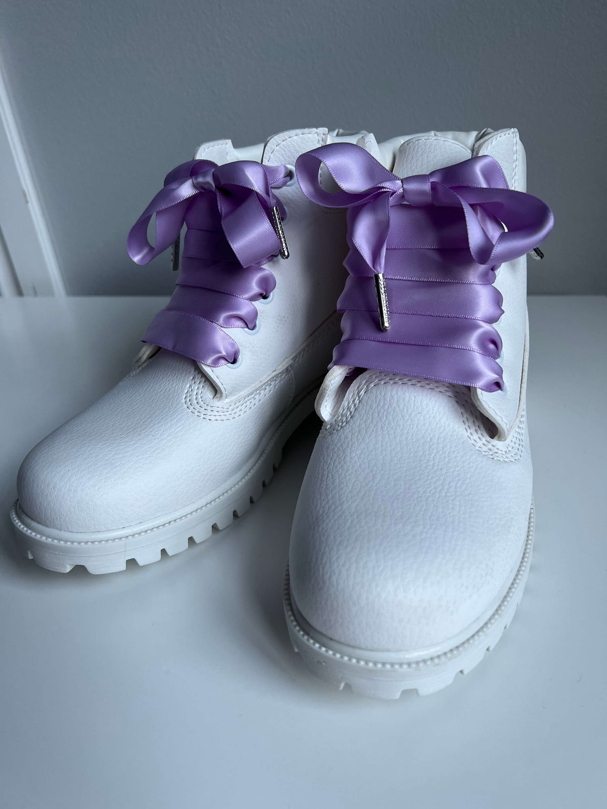 Purple Orchid Silk Shoelaces 47.2in