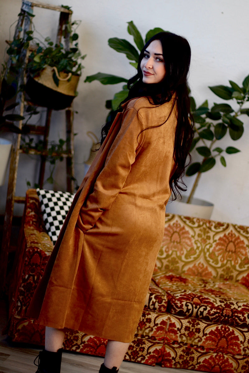 Bethany Trench Coat + Camel