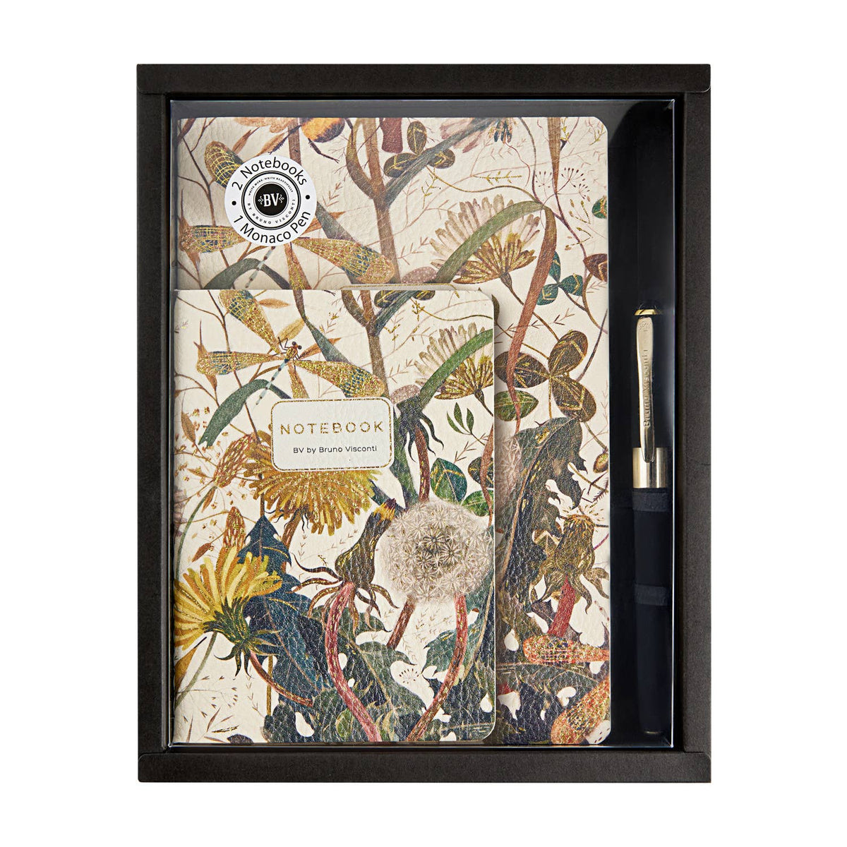 3 Piece Set -Summer Greens - 2 Notebooks + Monaco Pen (Copy)