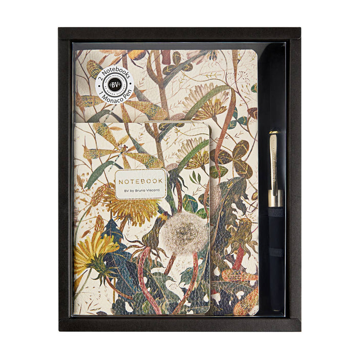 3 Piece Set -Summer Greens - 2 Notebooks + Monaco Pen (Copy)