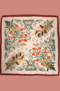 Colorful Lillies Bandana Scarf