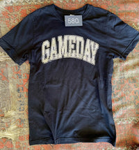 Black Game Day Tee - 580 Threads