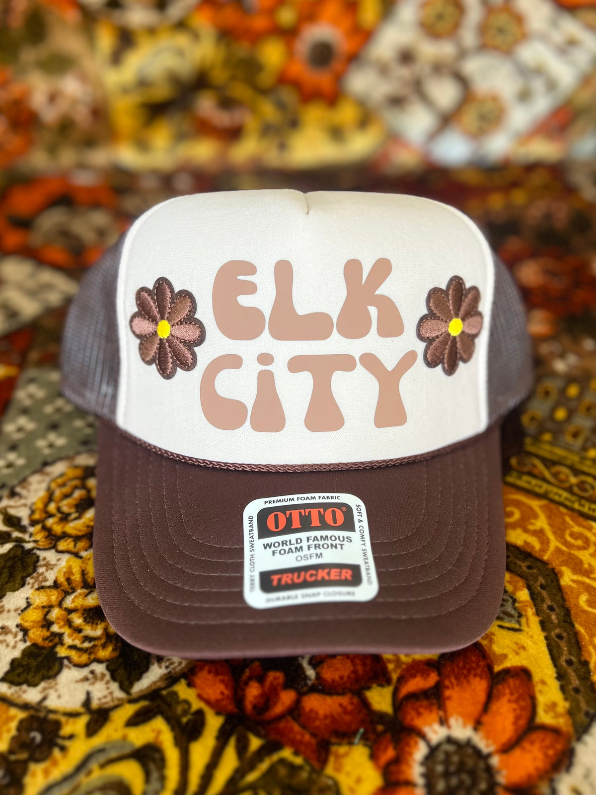 580 Trucker Hat + Elk City Floral