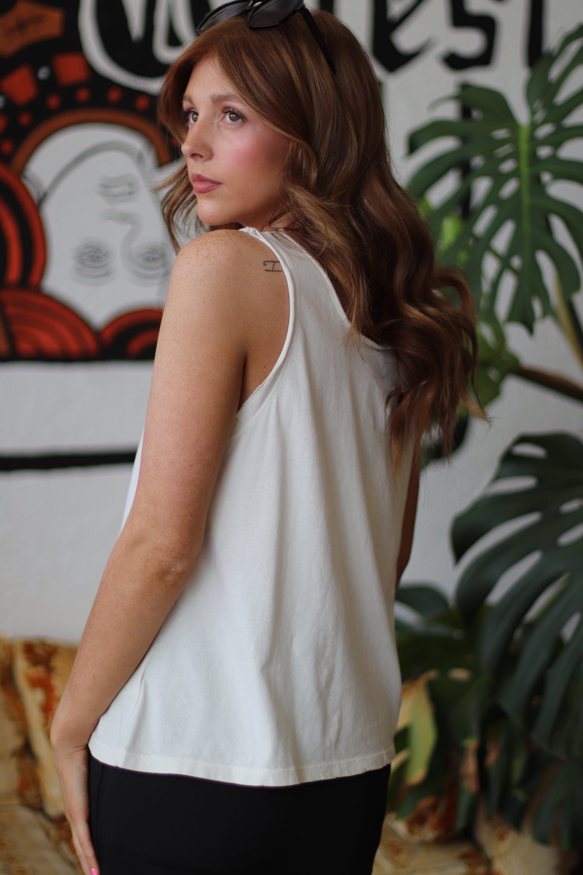 Superior Mindset Raw Edge Graphic Tank
