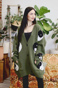 The Best Yin Yang Cardigan in Olive