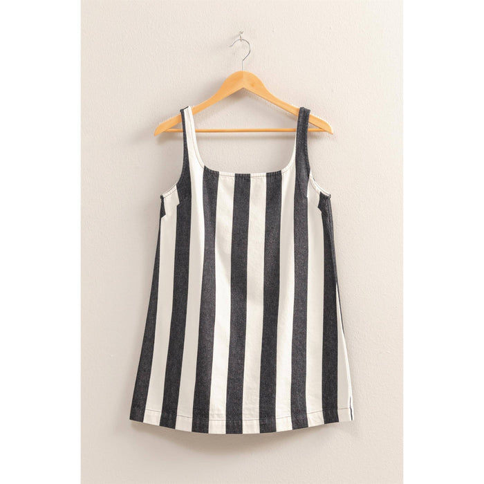 Sally Striped Mini Dress