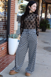 Annie Checkerboard Pant