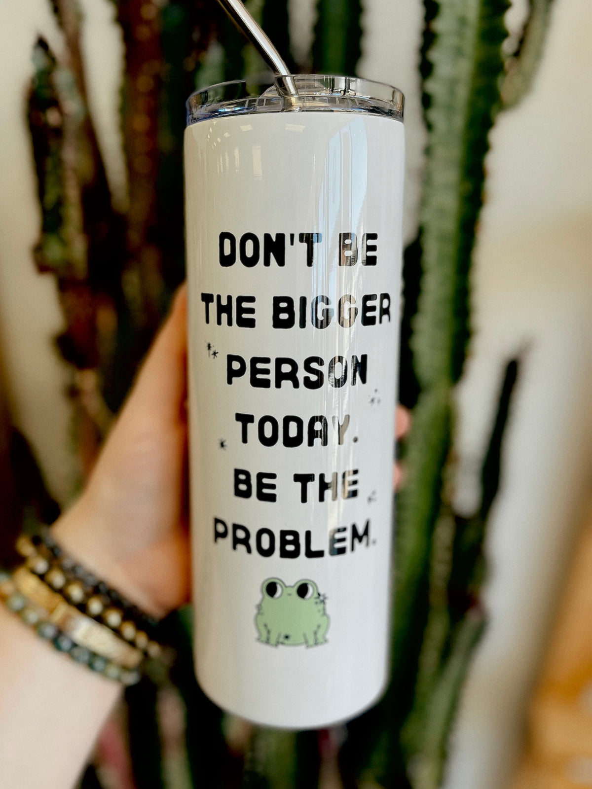 Bigger Person Frog 20oz Tumbler