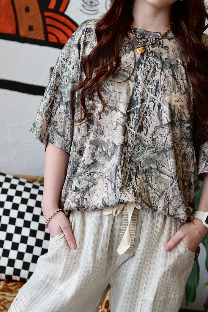 Oversized Camo Tee