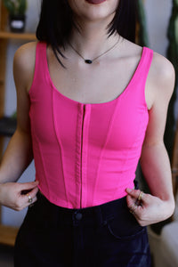 Hooked Corset Top (3 Colors)