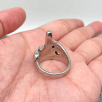 'F*ck' Unisex Chunky Stainless Steel Ring