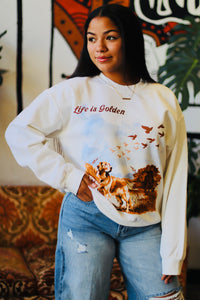 Life is Golden Overshirt Sweatshirt