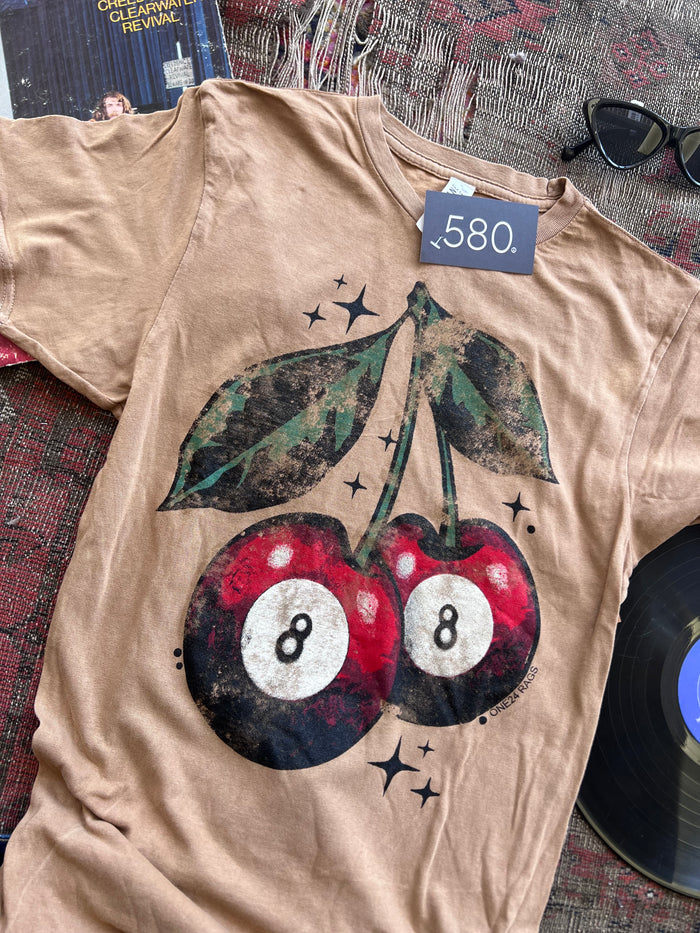 Ruby Eights Tan Graphic Tee