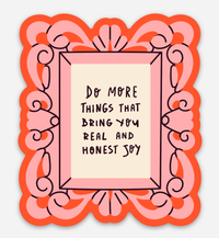 Do More Things Sticker 