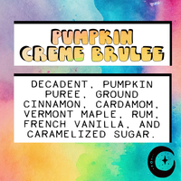Pumpkin Creme Brulee | 9  Inch Incense Stick | Charcoal