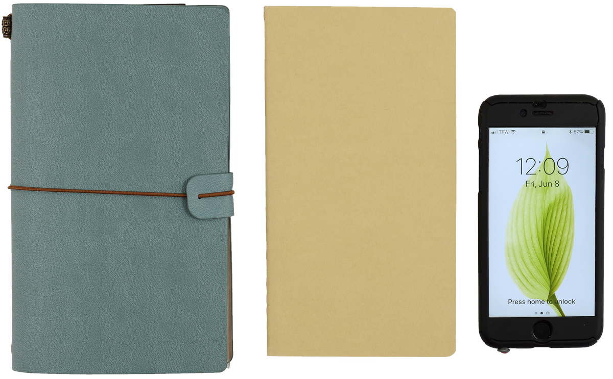Light Blue Voyager Notebook