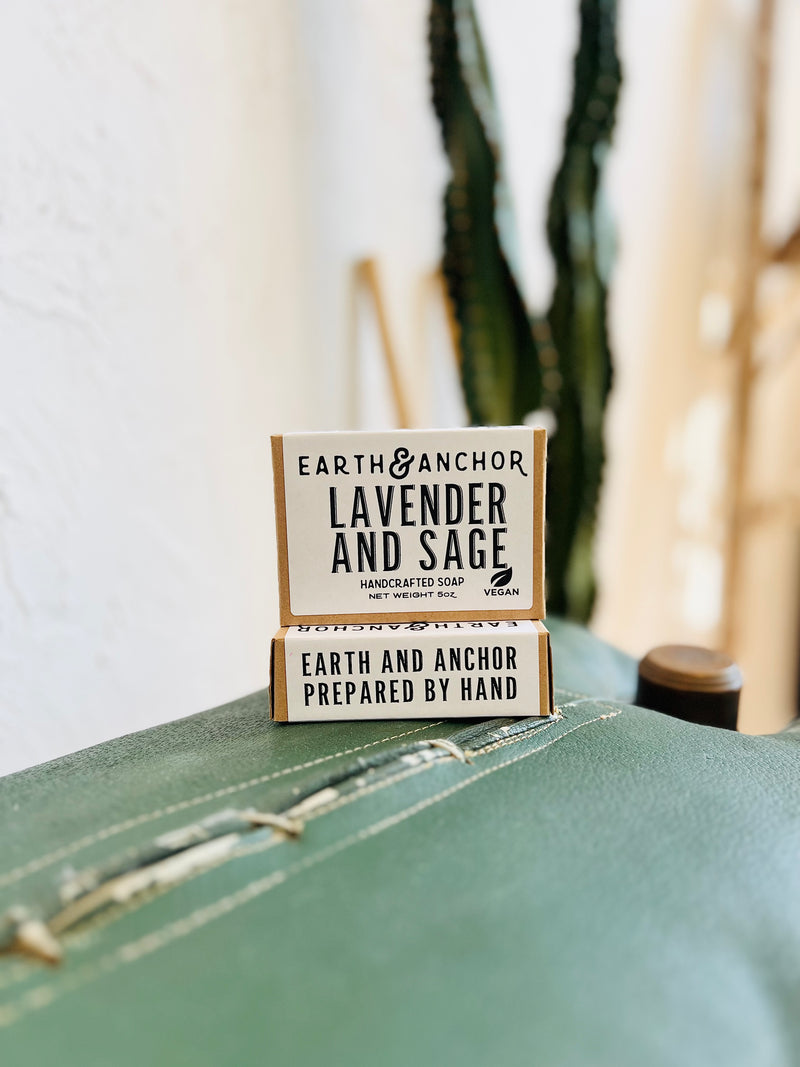 Lavender & Sage Handcrafted Vegan Soap