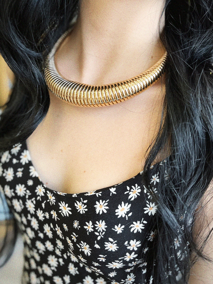 Coil Statement Necklace
