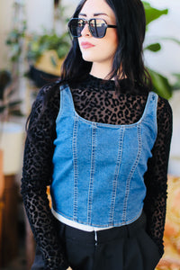 Bonfire Blues Denim Top