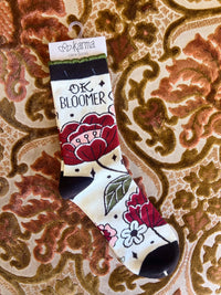 Ok Bloomer Crew Socks