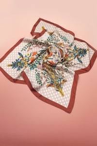 Colorful Lillies Bandana Scarf