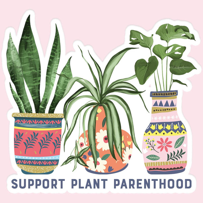 Support Plant Sticker