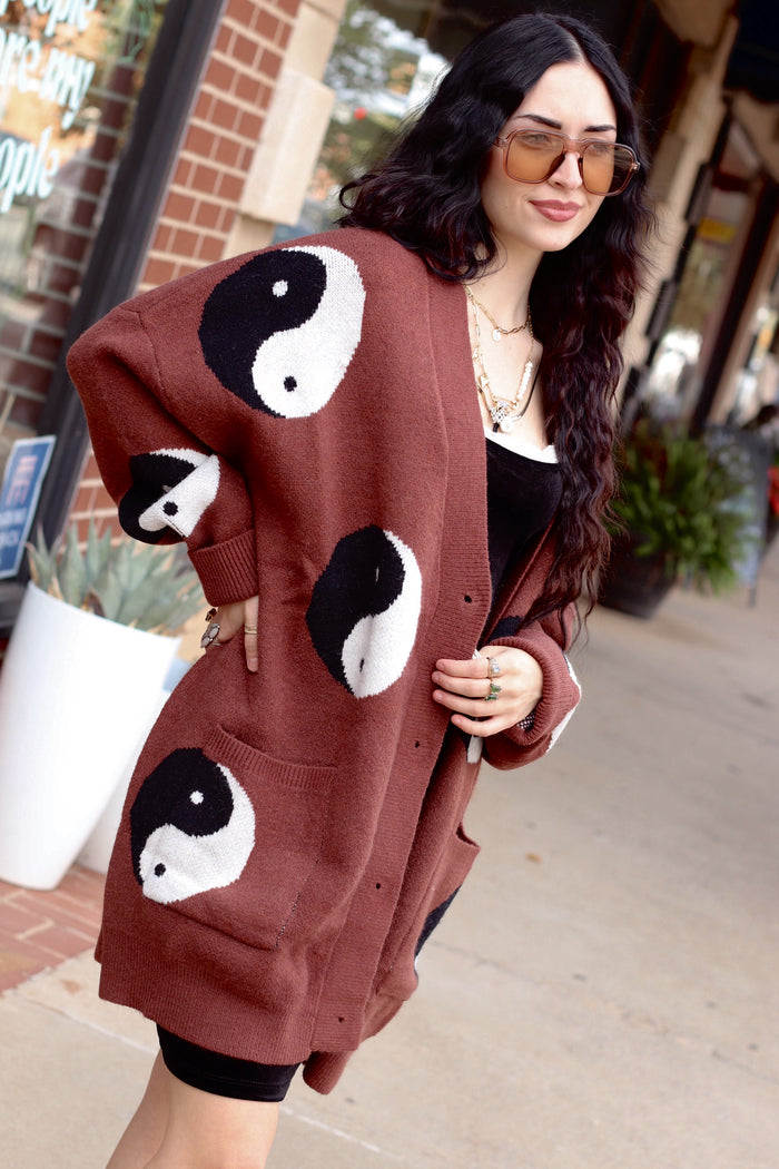 Yin Yang Cardigan