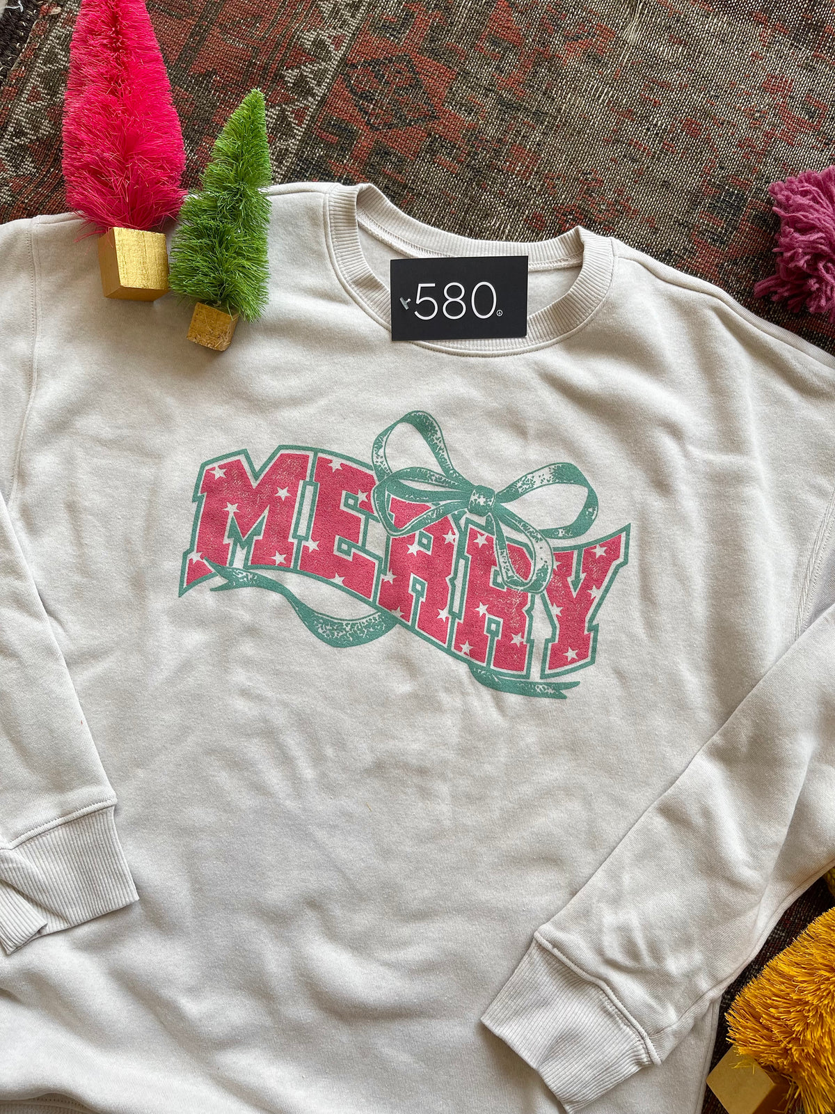 Merry Bow Sweatshirt