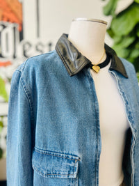 90s Cropped Denim Jacket