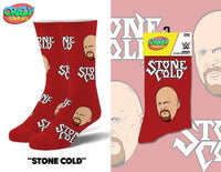 Steve Austin - Crazy Socks - Mens Crew Folded