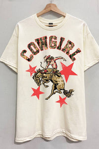 Cowgirl Camo Graphic Tee