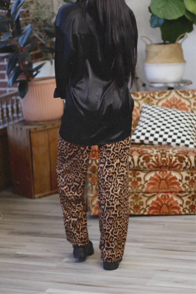 Zoe Leopard Pants