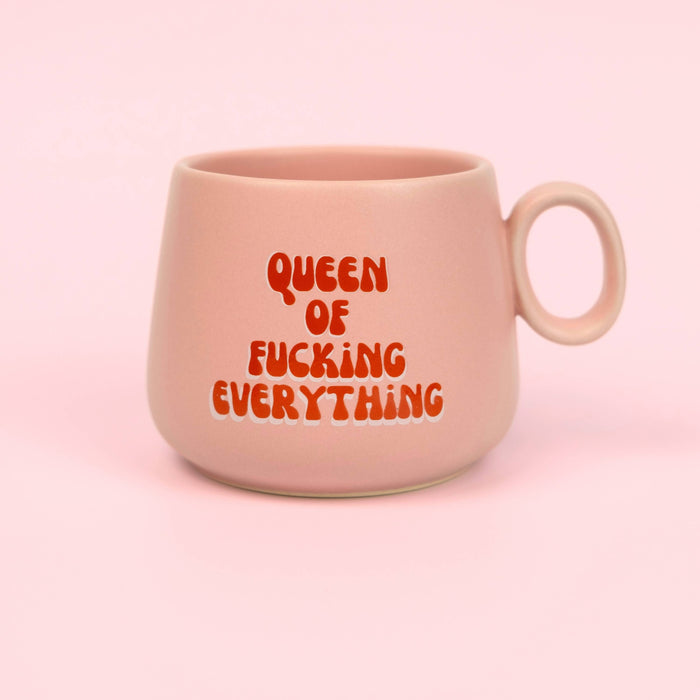 Queen of Fucking Everything - Cappuccino Mug