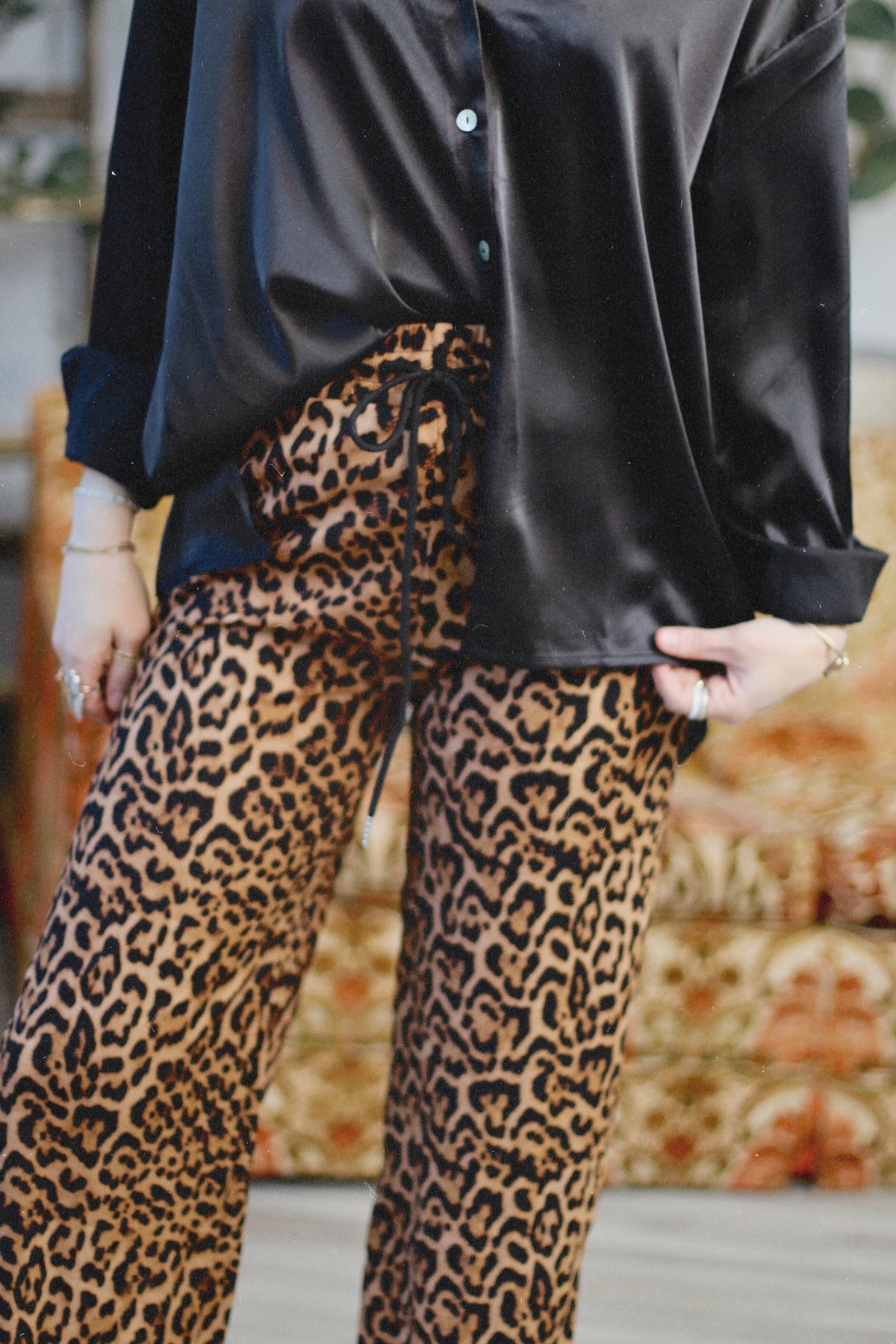 Zoe Leopard Pants