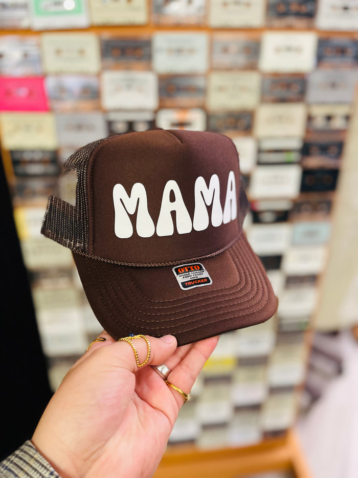 Brown Mama Trucker Hat