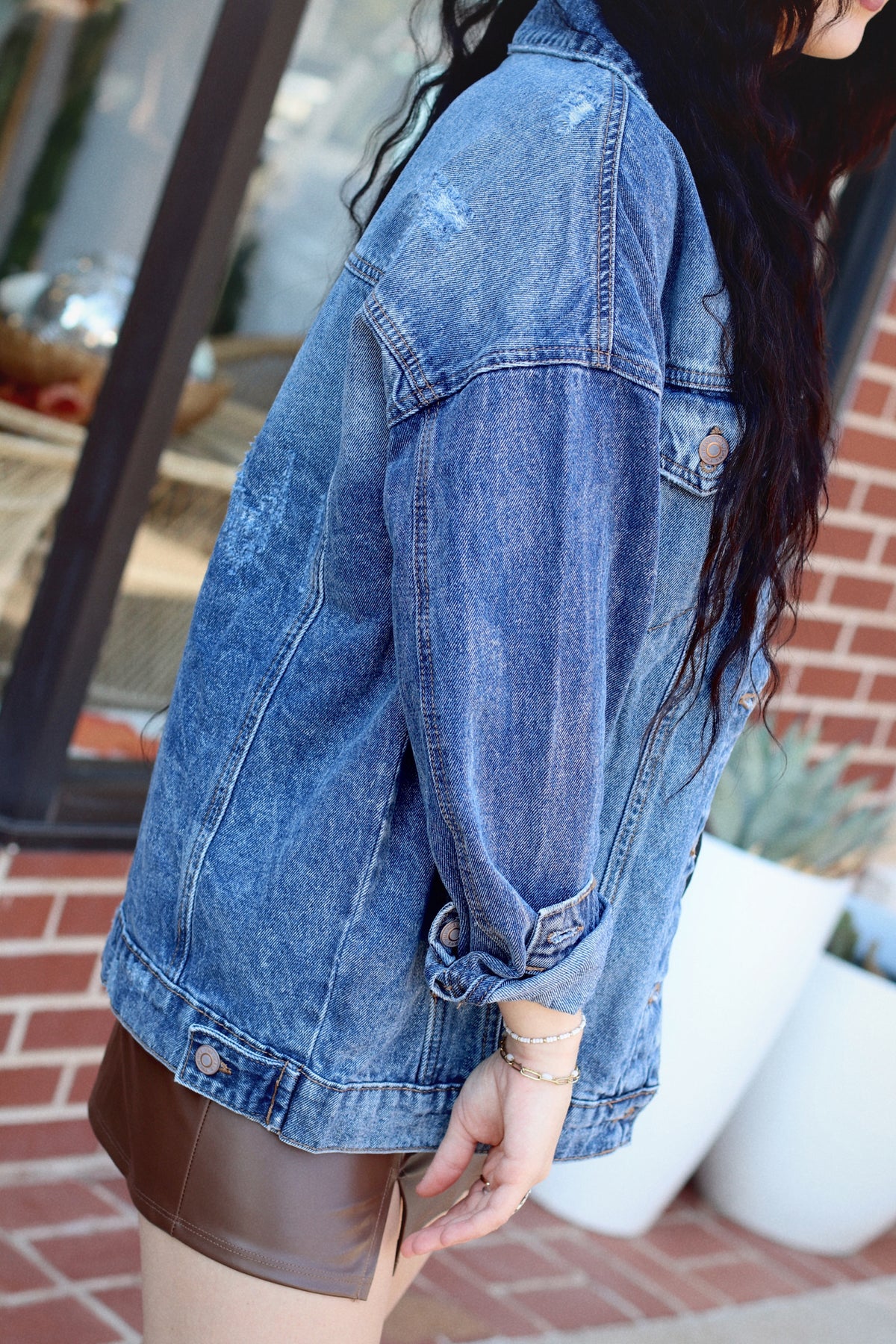 Outsider Oversized Denim Jacket