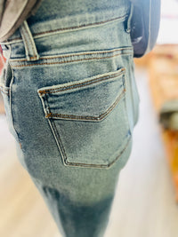 Carrie Cuffed Medium Wash Jeans