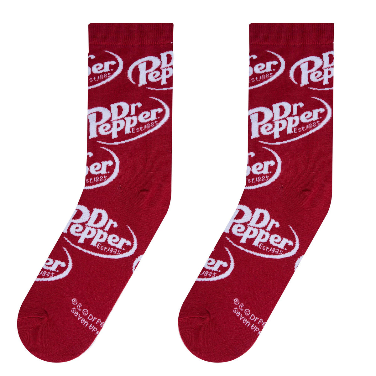 Dr Pepper - Womens Crew Folded - Crazy Socks