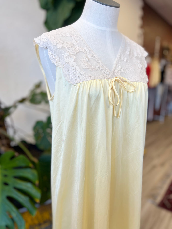 Vault | Yellow Slip Dress size Medium