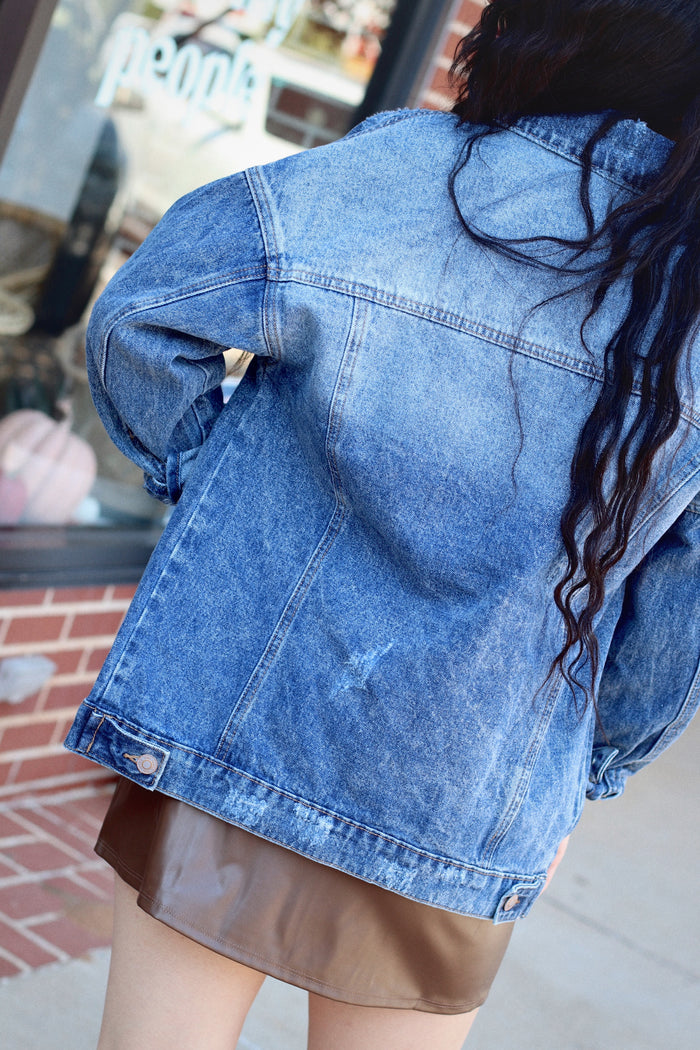 Outsider Oversized Denim Jacket