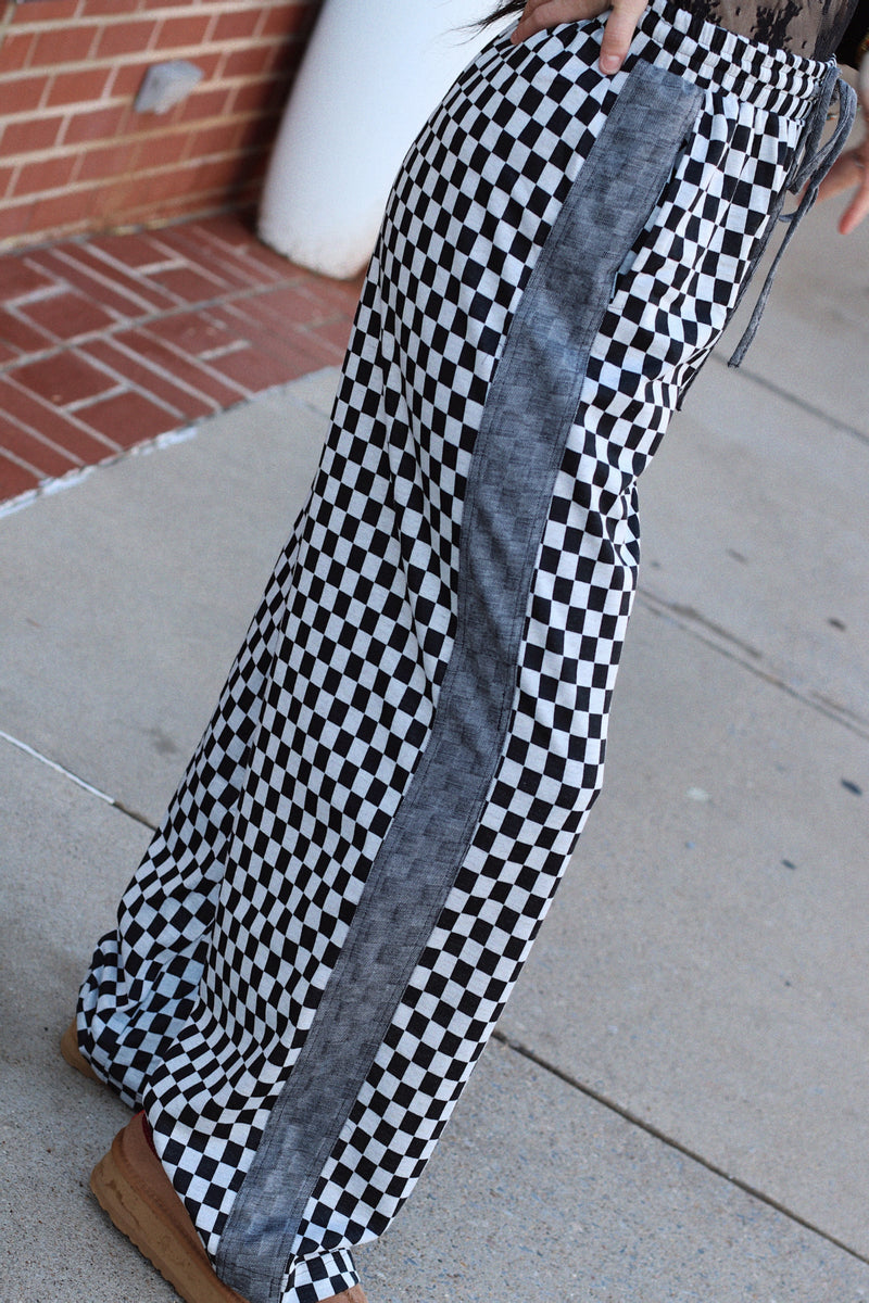 Annie Checkerboard Pant